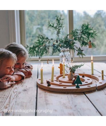 Número 7 Figura Anillo de Cumpleaños Grimm's - Aúpa Organics