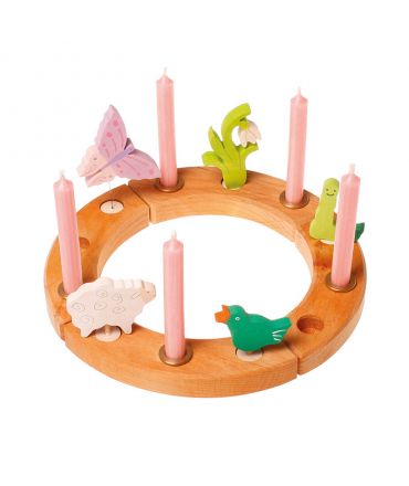 Número 6 Figura Anillo de Cumpleaños Grimm's - Aúpa Organics