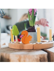 Número 1 Figura Anillo de Cumpleaños Grimm's - Aúpa Organics