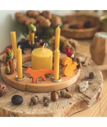 Seta Figura para el Anillo de Cumpleaños Grimm's - Aúpa Organics