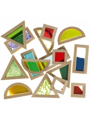 Juegos de bloques sensoriales Translúcidos| Aúpa Organics