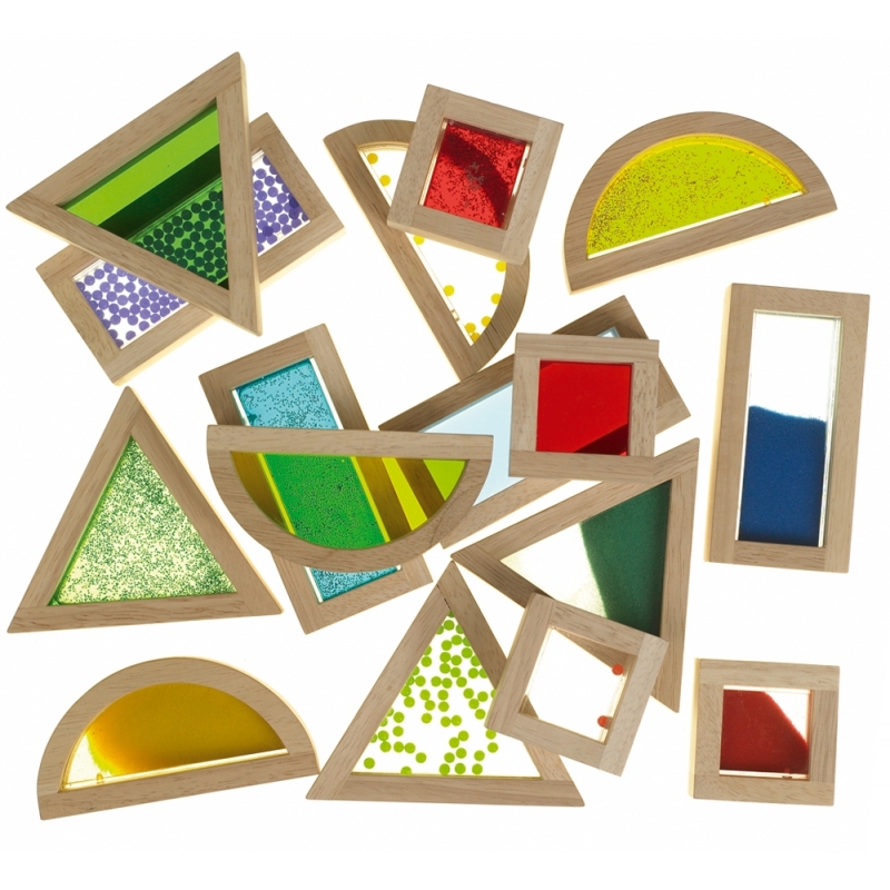 Juegos de bloques sensoriales Translúcidos| Aúpa Organics