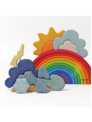 Juego de construcción El Tiempo - Aúpa Organics