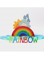 Juego de construcción El Tiempo - Aúpa Organics