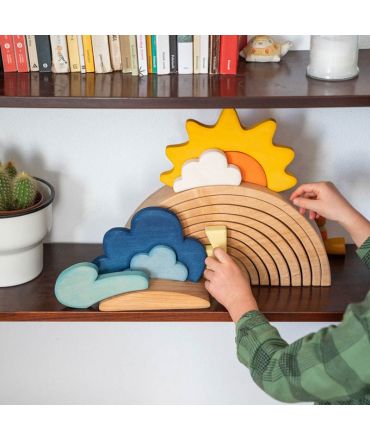 Juego de construcción El Tiempo - Aúpa Organics