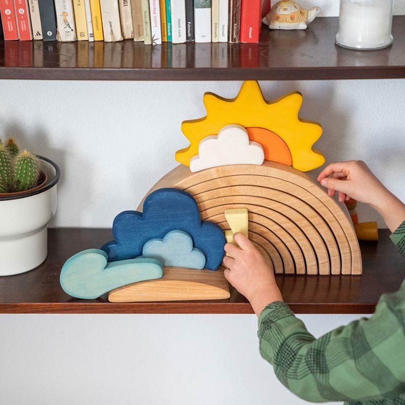 Juego de construcción El Tiempo - Aúpa Organics